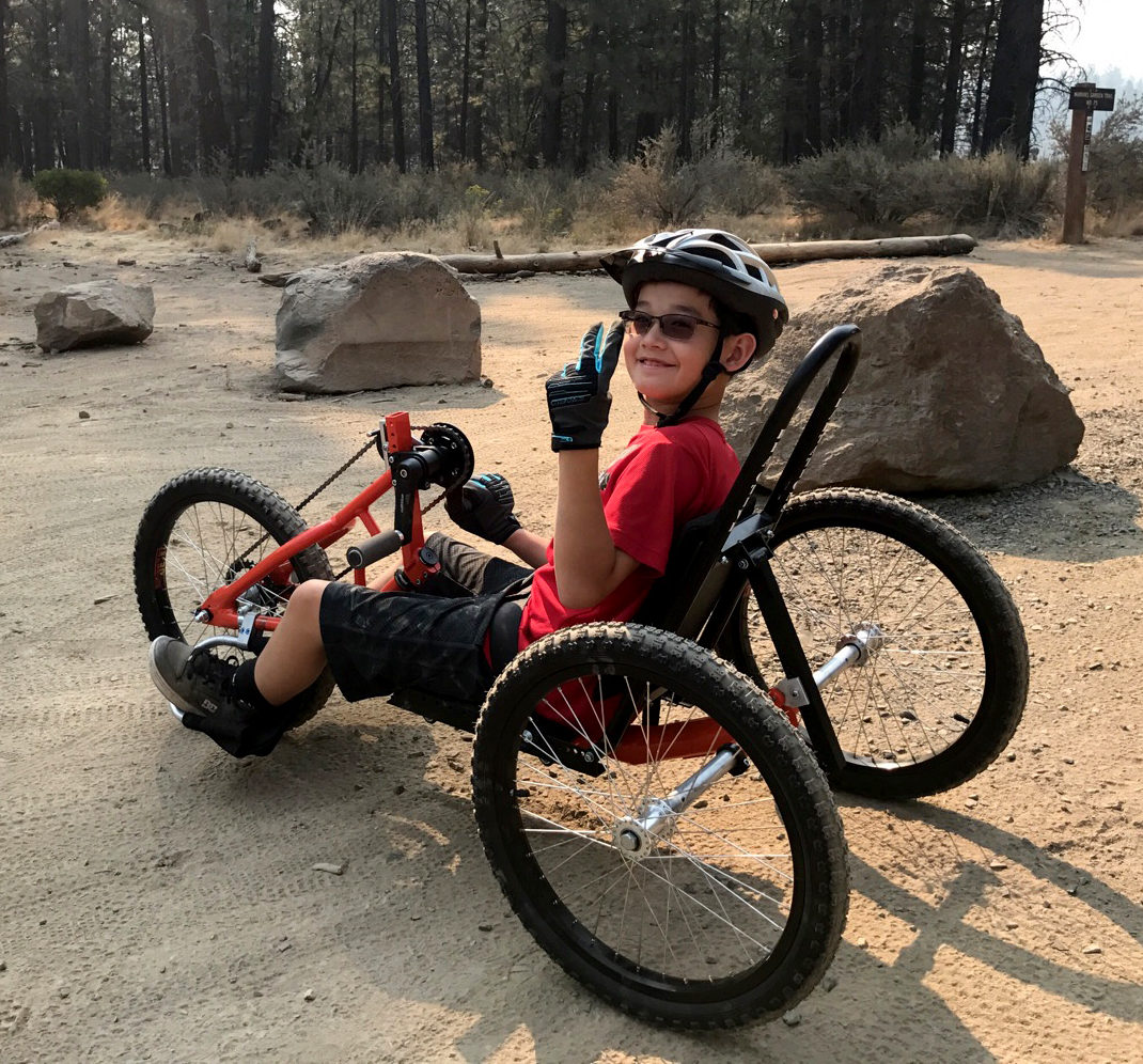 Youth deals recumbent trike