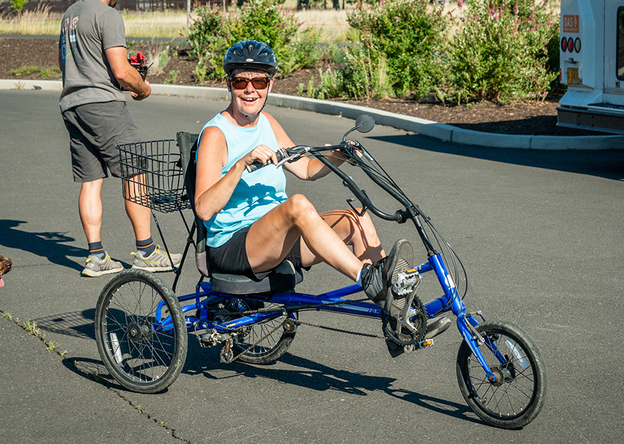 recumbent street bike