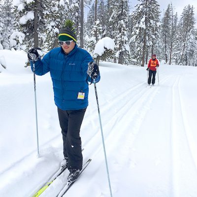 youth cross country skiing classic style