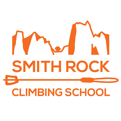 smith rock climbing school logo