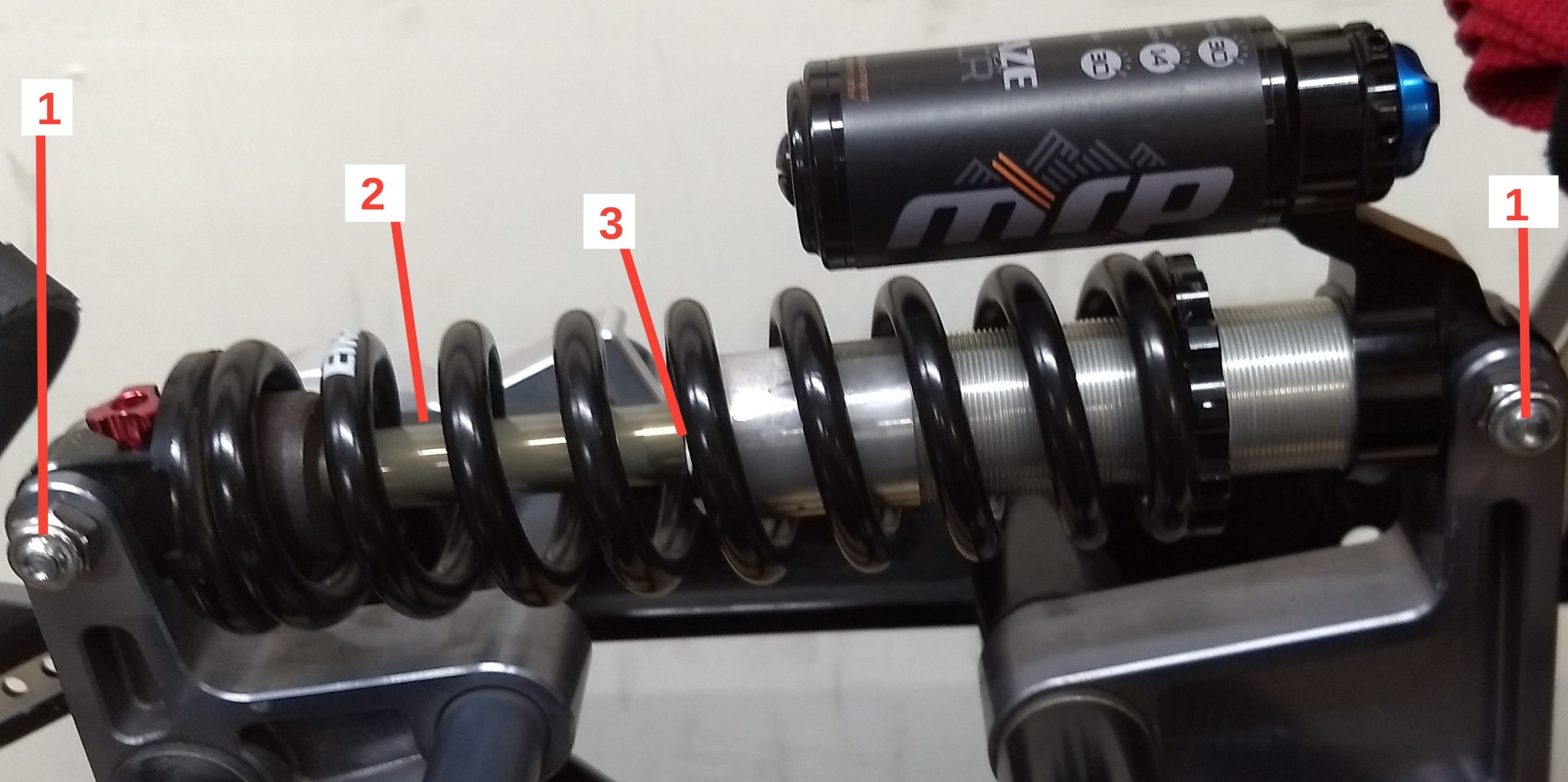 monoski shock diagram