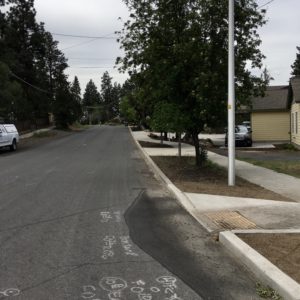 street parking on blakely road