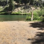 gravel by the water at benham east trailhead