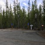 ada parking spots at trailhead at sparks lake