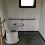 ada restroom pit toilet