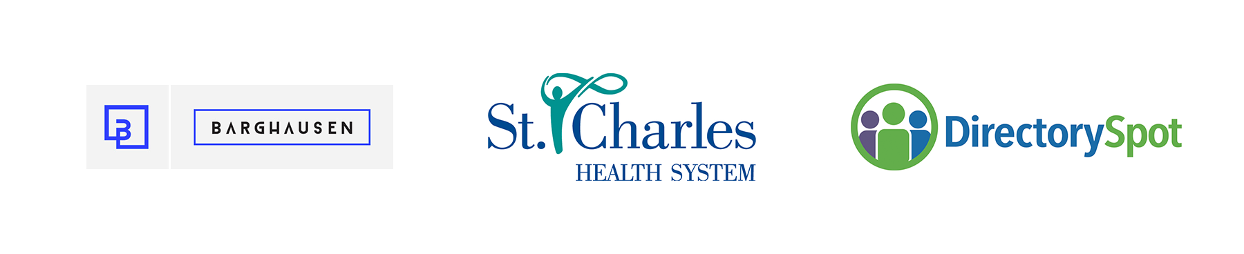 Barghausen Consulting, St Charles, Bend Anesthesiology logos