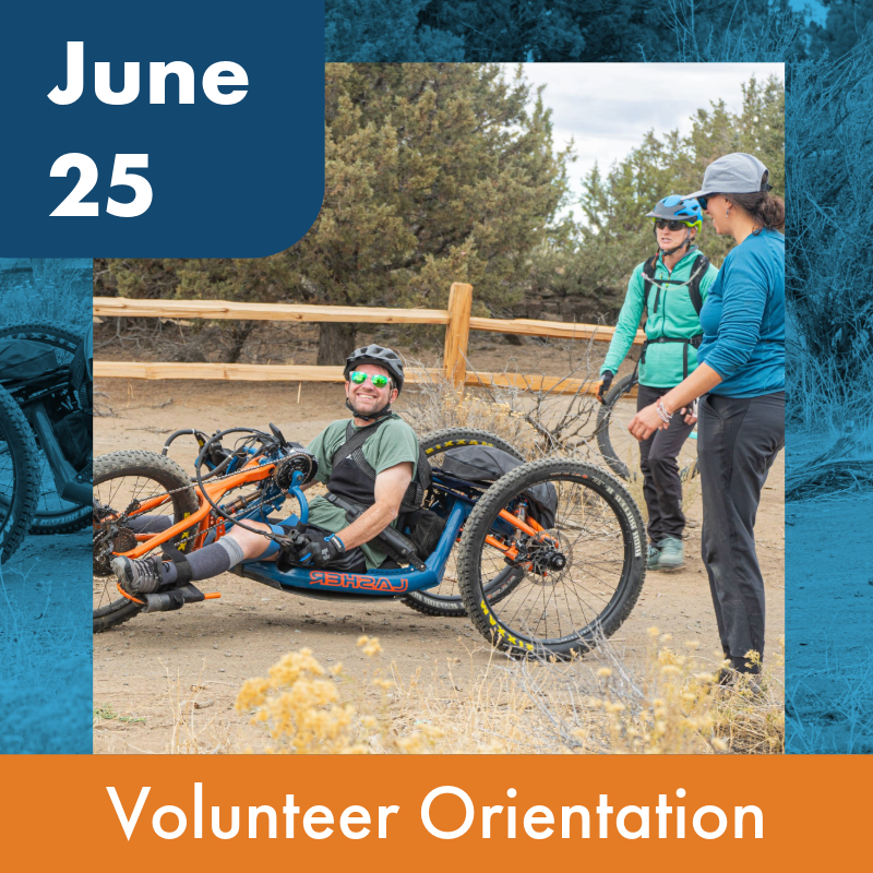 June 25, volunteer orientation