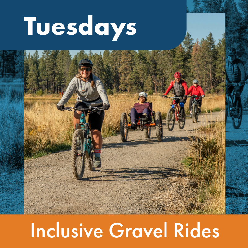 Tuesdays, Inclusive gravel rides