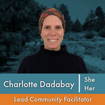Charlotte Dadabay, lead community facilitator