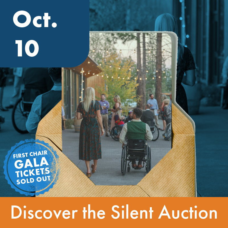 October 10, First Chair Gala, Discover the Silent Auction. Gala tickets sold out