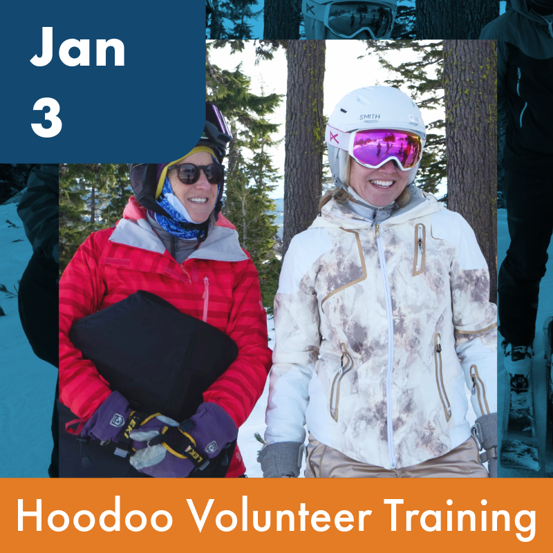 January 3, Hoodoo Volunteer Training