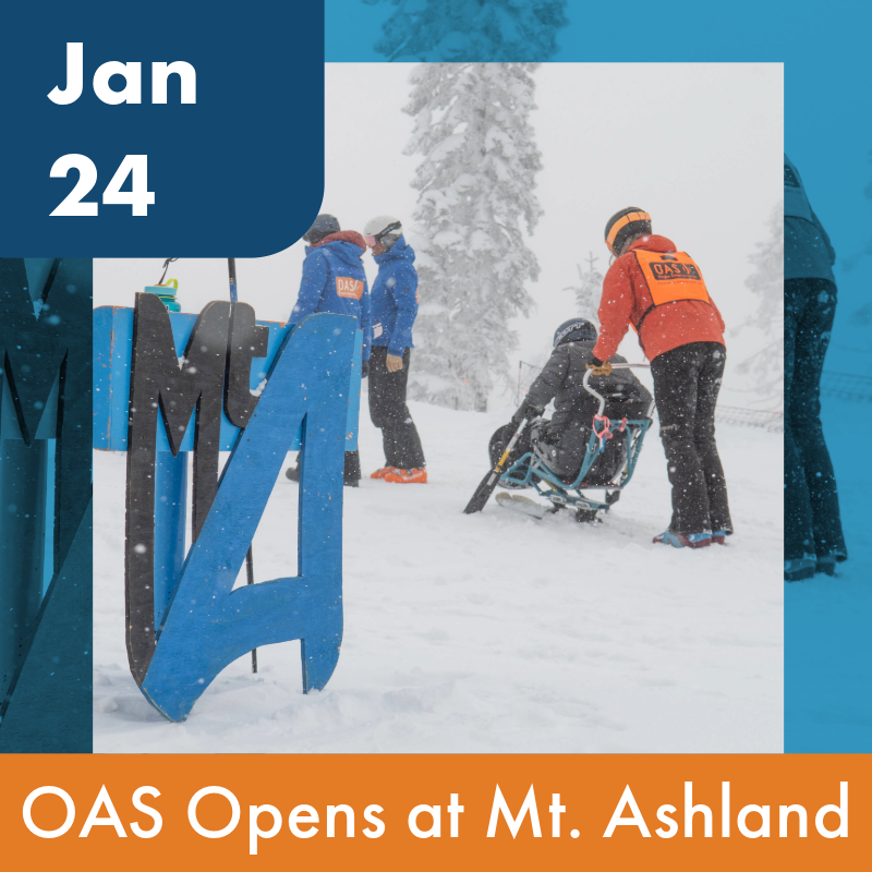 January 24, OAS opens at Mt. Ashland