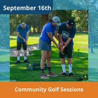 September 16th community golf sessions