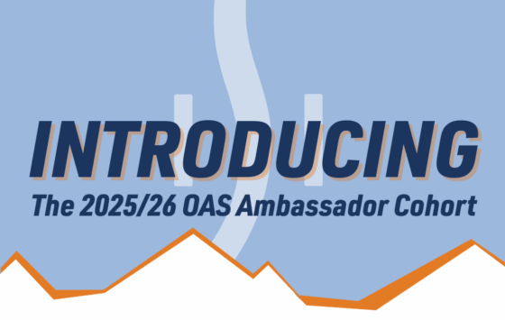 introducing the 2025/26 O-A-S Ambassador cohort