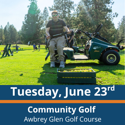 Tuesday, June 23rd Community Golf Awbrey Glen Golf Course