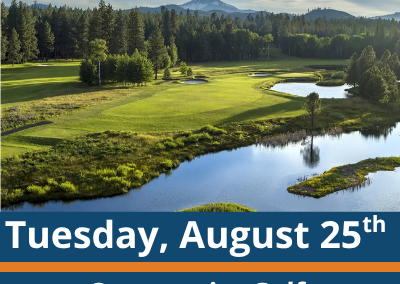 Tuesday, August 25th Community Golf at Sunriver