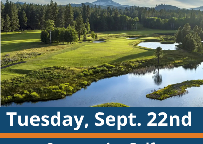 Tuesday, Sept. 22nd Community Golf at Sunriver