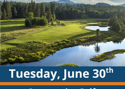 Tuesday, June 30th, Community Golf at Sunriver