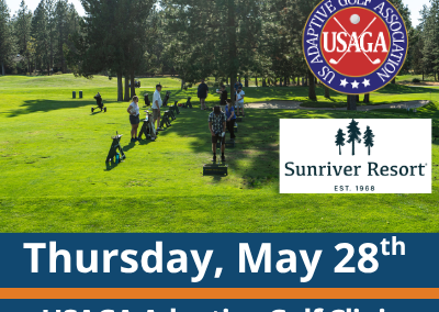 thursday, may 28th U-S-A-G-A Adaptive Golf Clinic Community clinic
