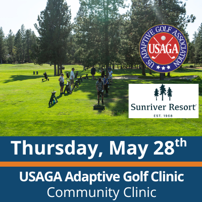 thursday, may 28th U-S-A-G-A Adaptive Golf Clinic Community clinic