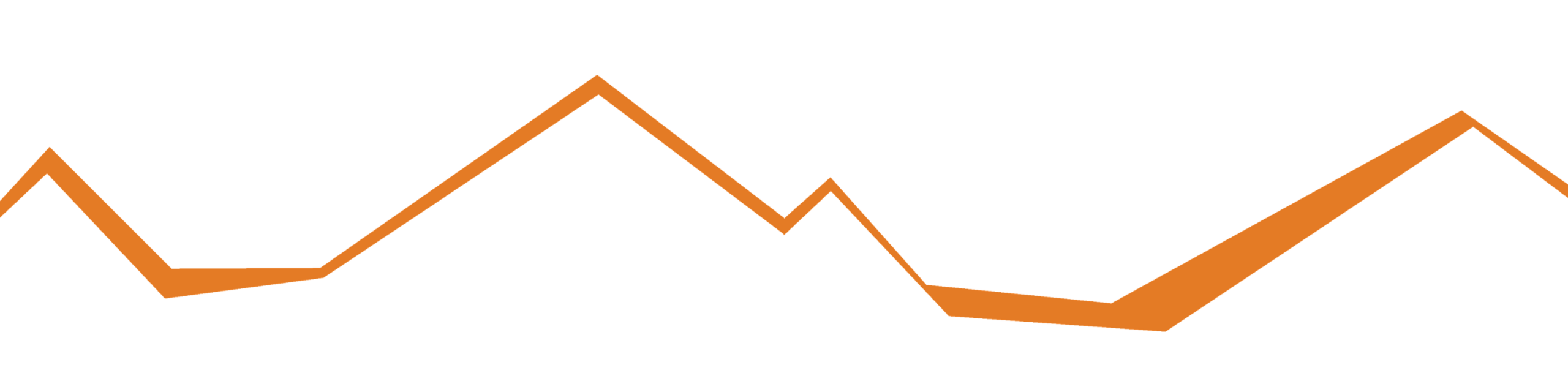 orange zig zag 